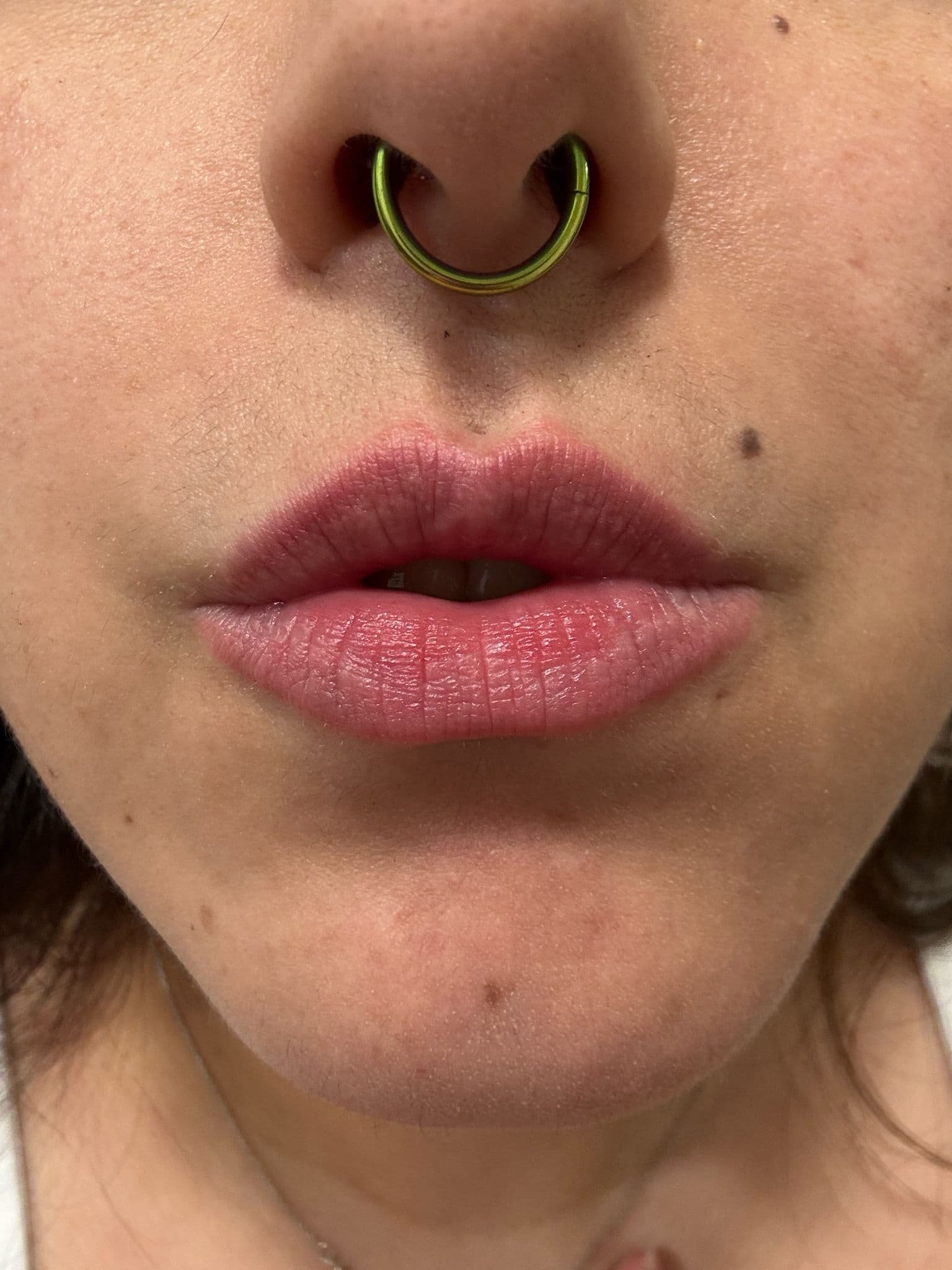 Ejemplo de resultado: Micropigmentación de labios en Punto Alto